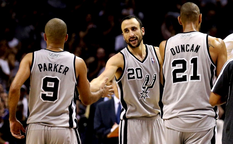 El Big Three de los Spurs: Manu, Duncan y Parker en la historia | Basquet Plus